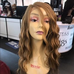 Long Blonde Beach Waves Soft Lacefront Wig 2025 last one